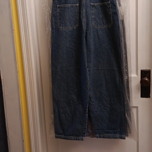 ARIZONA Jean Co Overalls Blue Denim stone wash NWT SIZE M-8 - Picture 7 of 14